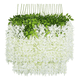 thumbnail image 1 of 27pcs Flores Artificial 1.1m Decoración Fiesta Boda Xtellar blanco, 1 of 3
