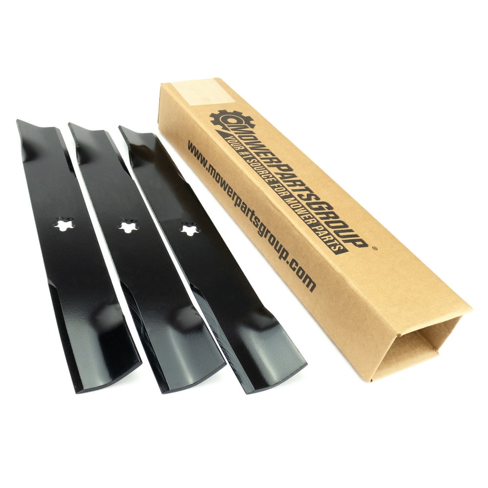 (3) Lawn Mower Blades Replaces Husqvarna 574870801