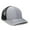 Ln Heathered Grey/black, variant on Outdoor Cap OC771 Premium Trucker Cap-Black/White-XL