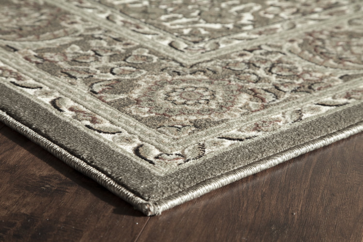 Rugs America Riviera Oriental Transitional Area Rug, Beige