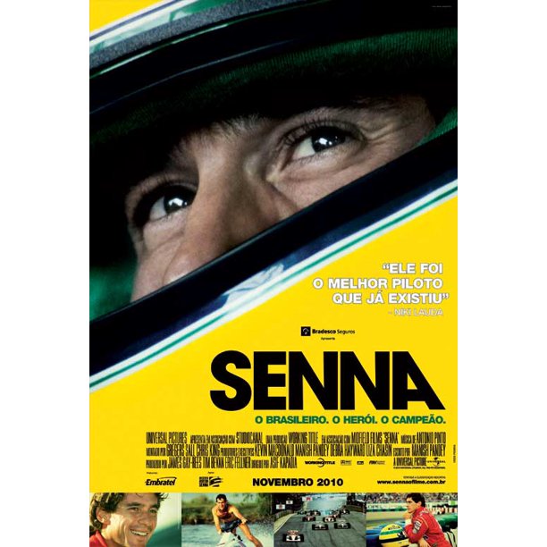 Senna 2010 11x17 Movie Poster Brazilian Walmart Com Walmart Com
