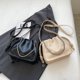 thumbnail image 2 of Bolso de hombro tipo cubo con pliegues para mujer, estilo retro, moderno, de verano, con cadena, tipo bandolera, 2 of 6
