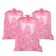 thumbnail image 1 of 3Pcs Gift Packing Bag Large Capacity Space-saving Reusable Plastic Merry Christmas Santa Claus Gift Bag for Home, 1 of 8
