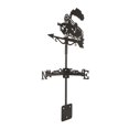 thumbnail image 1 of Garden Weatherervane, Duradero Techo de Metal de Negro Vedulador Hermoso Multipósito para Cobertizos de Granero, 1 of 7