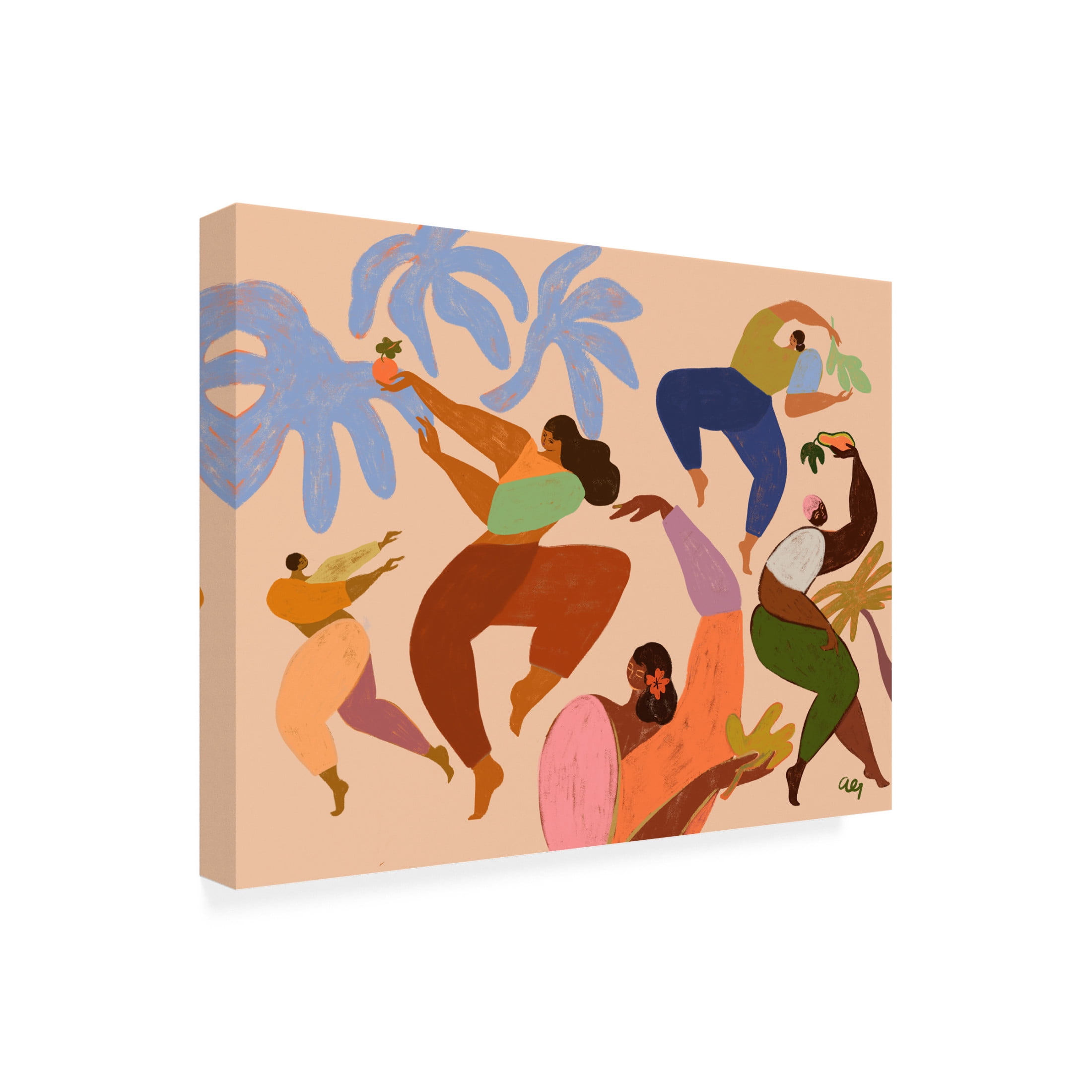 Trademark Fine Art Arty Guava Dance Dance Canvas Wall Art