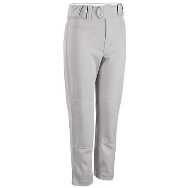 Franklin Sports Youth Relaxed Baseball Pants, Gray