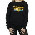 thumbnail image 3 of DC Comics Womens Wonder Woman Text Logo Sweatshirt, 3 of 5