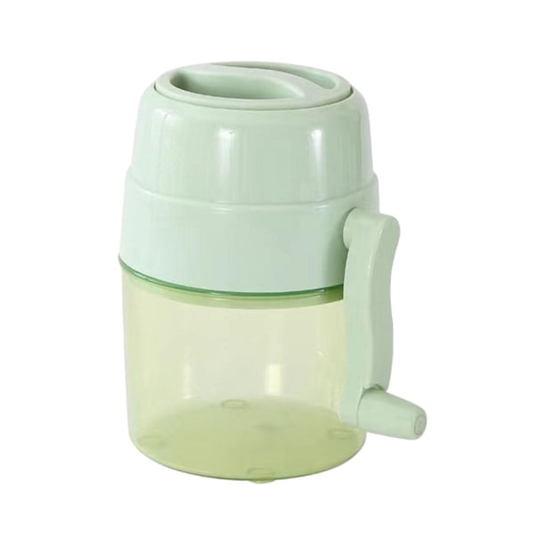Trituradora de hielo manual, máquina de hielo raspado, utensilio de cocina ligero, mini máquina para hacer conos de nieve para el hogar, cocina al