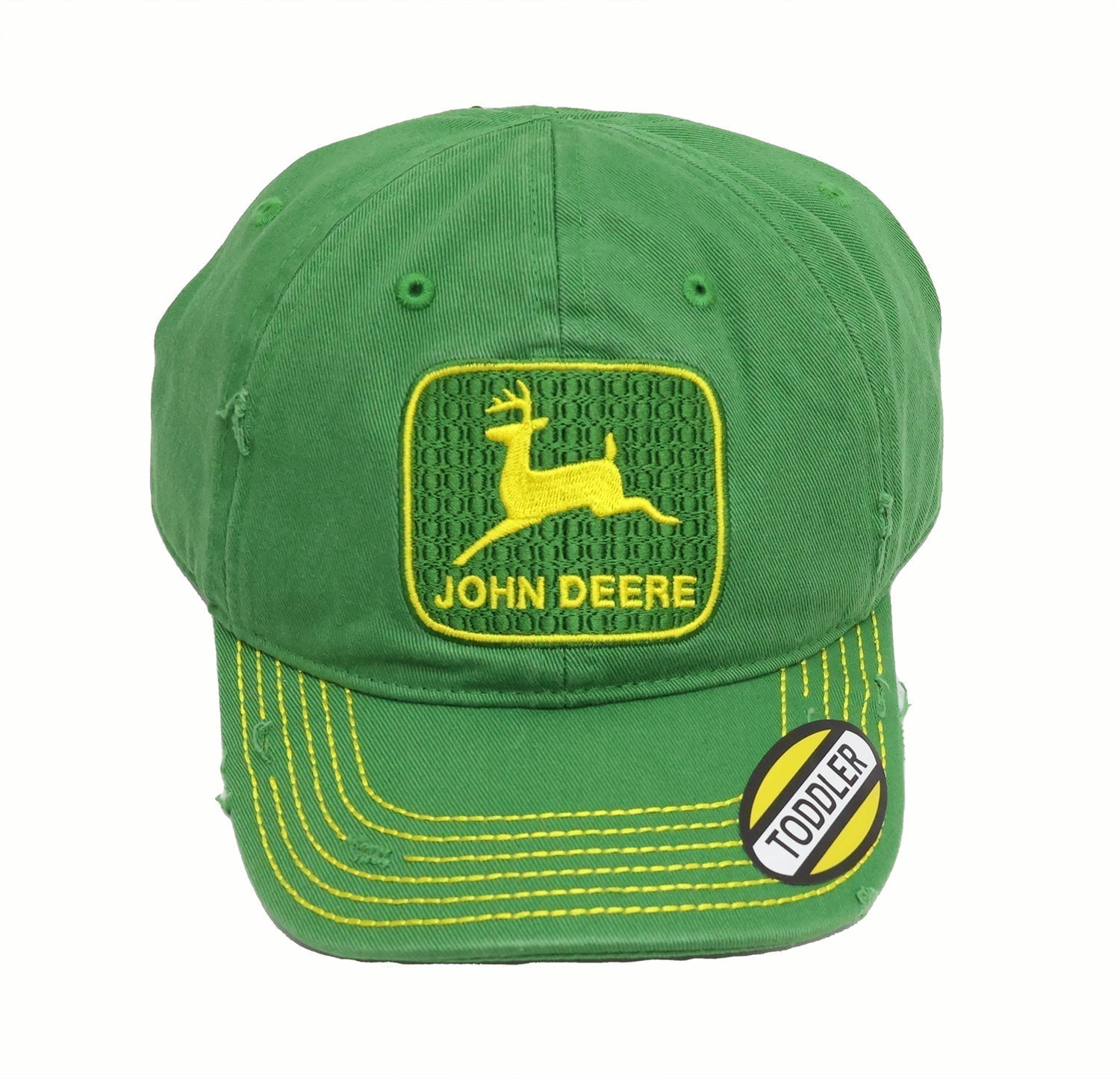 John Deere Toddler Kids Vintage Trademark Hat-Green