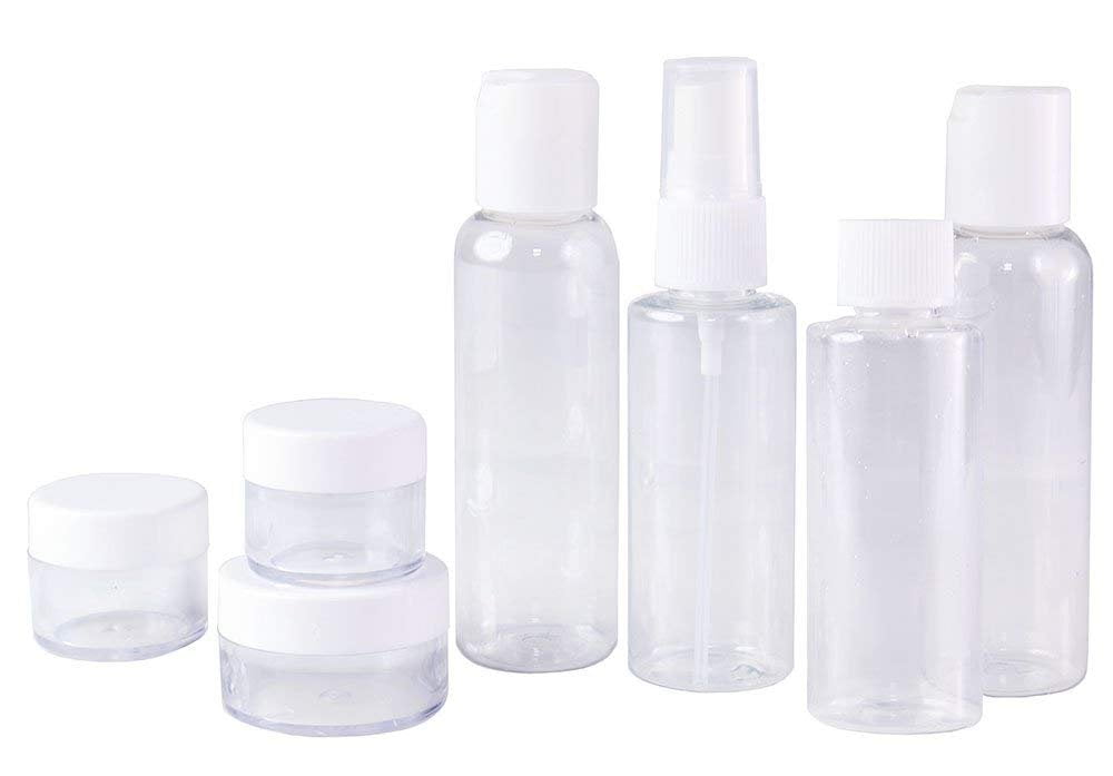 Clear Plastic Travel Size Empty Bottles 