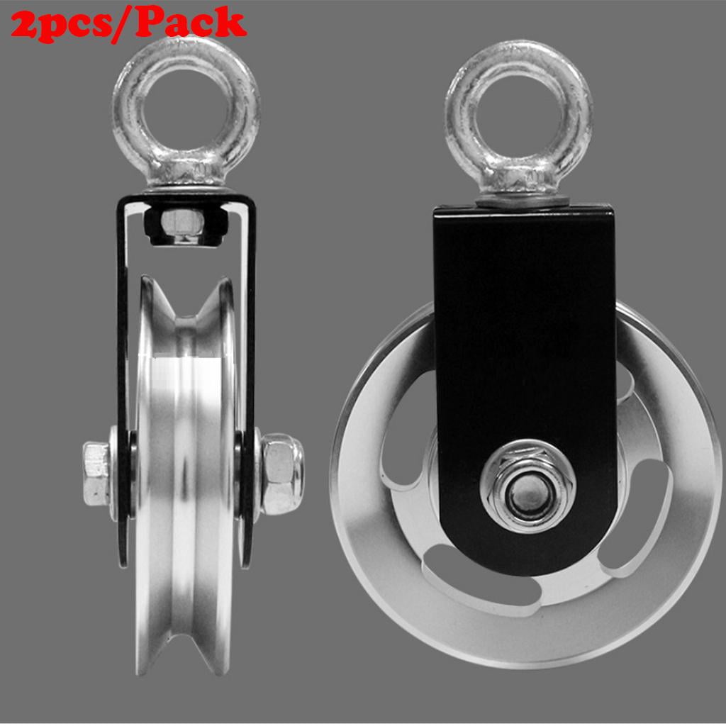 Pulley Block Swivel Pulleys 300 Kg Load indoor and outdoor Lifting Rope