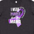 thumbnail image 4 of Inktastic I Wear Purple For My Mama Lupus Awareness Youth T-Shirt, 4 of 5