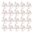 thumbnail image 3 of 20Pcs Cute Elephant Shaped Paper Clips,Rose Gold Journal Paper Clips Metal Bookmark Clips Office Supplies With Storage Box For Document Organizing, 3 of 8