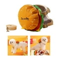 thumbnail image 2 of Necvior Adjustable Pet Puppies Self-Carrier Hamburger Saddle Bag for Outdoor Training, 2 of 16