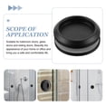 thumbnail image 4 of FENGGUIQU 2Ud Tirador Doble Para Puertas Corredizas De Vidrio Color Negro De Inoxidable, 4 of 4