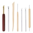 thumbnail image 1 of 1 Set/7pcs Clay Sculpting Tools Polymer Clay Tools Pottery Modeling Supplies, 1 of 5