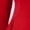 Red, variant on Red Plus Size Womens Fit & Flare Midi Dress With 3/4 Sleeve And Round Neck