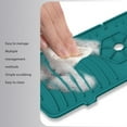 thumbnail image 3 of Faucet Handle Drip Catcher Tray Mat, Silicone Faucet Mat Dish Soap Sponge Holder Multifunctional Drying Mat for Kitchen Counter Bathroom, 3 of 7