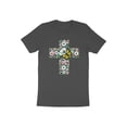 thumbnail image 6 of Boho Floral Cross Religious Church Gift for Men Women Kids T-Shirt Floral Cross Faith Pray Birthday Holiday Presents Tshirt, 6 of 10