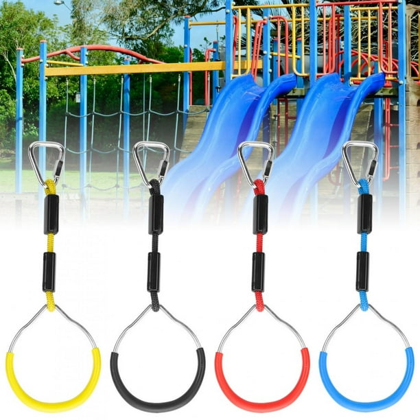 Hanging Rings Pack, Colorful Gymnastic Rings For Kids, Outdoor