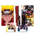 thumbnail image 1 of HHHC Vinyl Skin For PS5 Slim Disk Edition Console And Controllers Naruto Design, 1 of 5