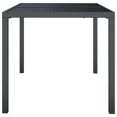 thumbnail image 2 of vidaXL Garden Table Anthracite 110x80x72 cm Steel, 2 of 4