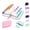 Pink, variant on A8 Waterproof Pill Pouch Set, Weekly Pill Organizer with 14 Color Coded Medicine Pouches, Large Reusable Travel Medicine Case, Crush Resistant Waterproof Zipper Storage for Vitamins Fish
