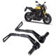 thumbnail image 3 of Palancas de Embrague de Freno Ajustables para Motocicleta protegen el Manillar 22 mm Universal Rojo Negro 1 PAR, 3 of 7