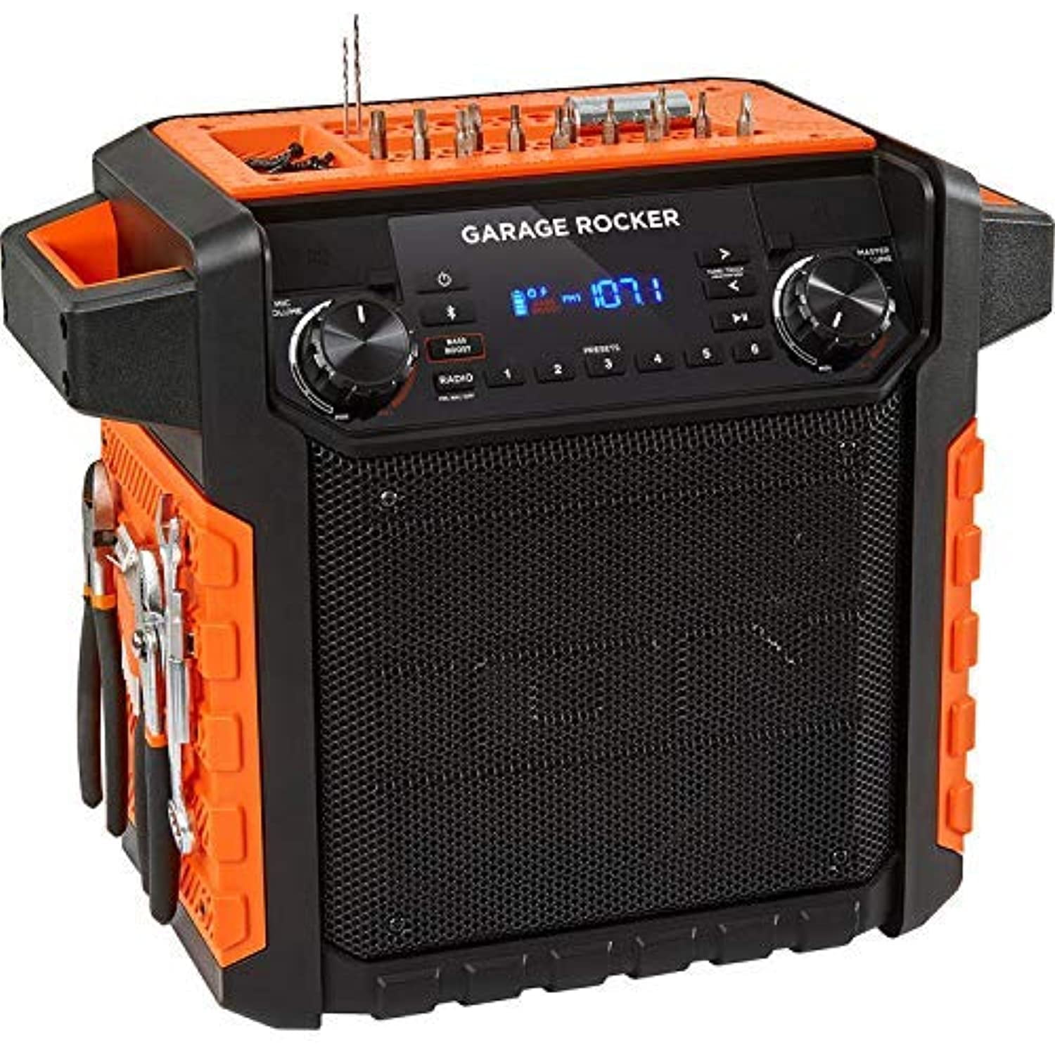deformation Erklæring Dårligt humør ION Audio Garage Rocker Wireless Worksite Speaker with Tool Storage  (Orange) (Renewed) - Walmart.com