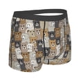 thumbnail image 3 of Naloa Cartoon Bear Print Mens Underwear - Boxers for Men, Classic Briefs for Men, 3 of 9