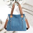 thumbnail image 1 of MORESEC Canvas Tote Bag, Large Canvas Tote with Handles and Shoulder Strap, Roomy Main Compartment with Inner Pockets, Durable Material for Work, Travel, and Shopping, Water-Resistant Fabric, 1 of 4