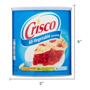 Crisco All-Vegetable Shortening, 48-Ounce