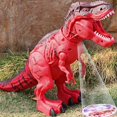 thumbnail image 3 of Jouet Dinosaure Trex Réaliste Marche Tyrannosaurus Rex Multifonction RC Trex Figurine avec Fonction de Pulvérisation Rugissante Bons Jouets Dinosaure, 3 of 5