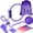 Purple, variant on 13 in 1 Pilates Fitness Set Yoga Ring Yoga Ball 5 Resistance Bands Stretch Towel Yoga Socks Storage Backpack Complete Workout Kit Gift For Women Family