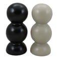 thumbnail image 2 of Frank Lloyd Wright Imperial Hotel Oya Japan Cabaret Stones Salt Pepper Shakers, 2 of 9