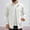 White, variant on Mens Lightweight Button Down Shirt Jacket Casual Shacket Cotton Overshirt Jackets for Men