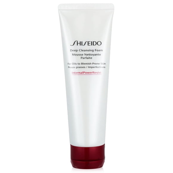 Espuma limpiadora Shiseido Defend Beauty Deep 125 ml para piel grasa