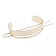 thumbnail image 1 of Clip para el pelo Strade Fareast Limited 2 piezas Diseño minimalista color oro, 1 of 8