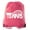 Racket-Pink, variant on Tennis Backpacks|Tennis Drawstring bags for Camp, Parties, and Fundraisers!