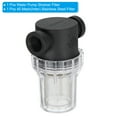 thumbnail image 3 of Uxcell G1/2" Water Pump Strainer Filter, Pipe Water Pump Strainer with 40 Mesh Steel Filter Screen, 3 of 6