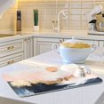 thumbnail image 6 of Yayeee Dish Drying Mat for Kitchen Counter Ultra Absorbent Easy Clean Pad 24x18", Abstract Landscape, 6 of 7