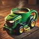 thumbnail image 2 of Taza de café de tractor verde vintage | Taza temática de equipos agrícolas | Taza de cerámica novedosa personalizada | 11oz | Apto para lavavajillas | Regalo para agricultores y entusiastas de la, 2 of 6