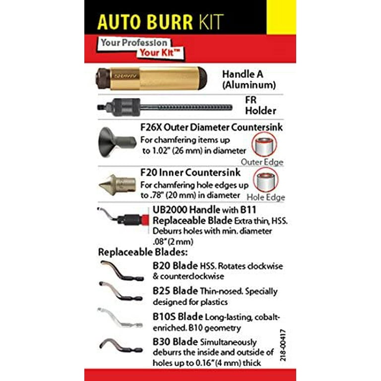 Shaviv Deburring Kit Auto-Burr 90117 Shaviv Deburring Kit Auto-Burr 90117