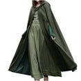 thumbnail image 4 of Oalirro Women's Trench Coat Winter Long Thick Overcoat Walker Coats, 4 of 6