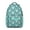Greenish-blue-87, variant on Vintage Deer and Forest Art Backpack – Nordic Buck Pattern School Bag with Geometric, Ethnic, and Hunting Inspired Design