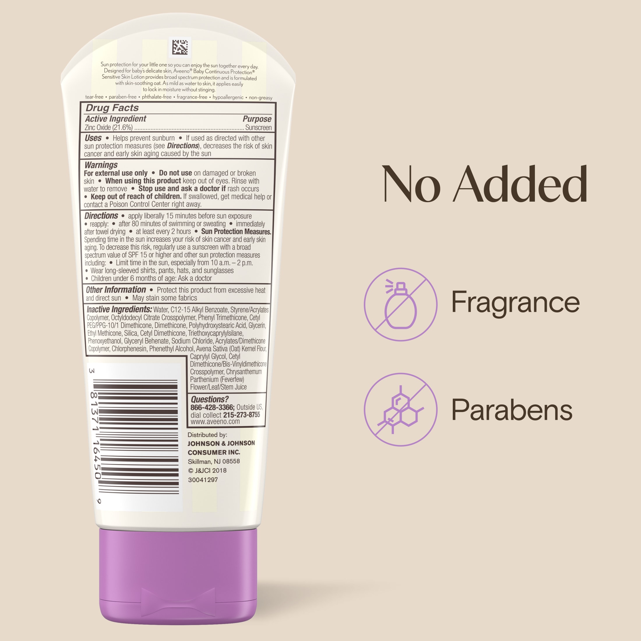 Aveeno Baby Continuous Protection Mineral Sunscreen SPF 50 photo 8