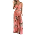 thumbnail image 2 of Idoravan Women Sets Clothing Clearance Fashion Summer Women Print Casual Buttons SLeevless Camis+ Skirt Set, 2 of 5