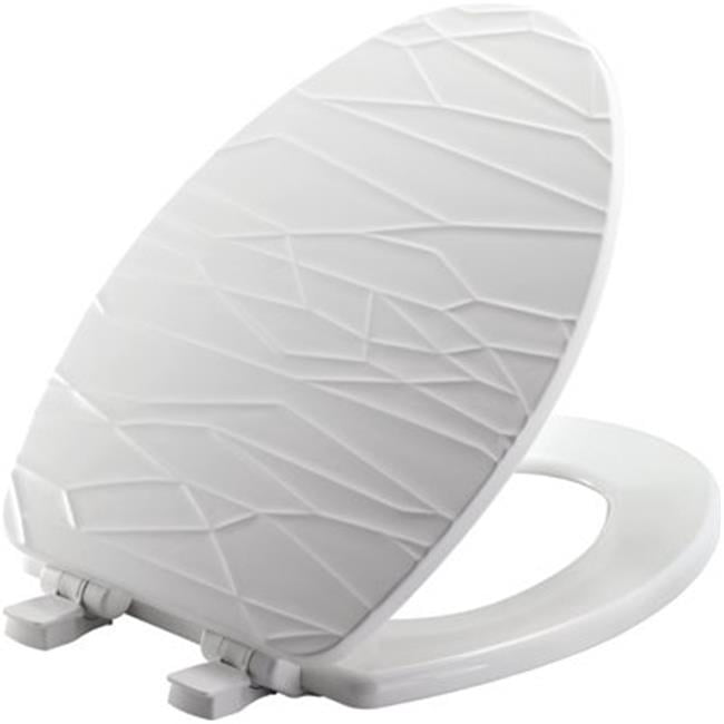 Bemis 258139 Elongated Wood Sculptured Toilet Seat, White Walmart Canada