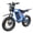 Blue, variant on Bluvall Electric Dirt Bike for Adults, 1800W Motor 35MPH, 52V/25AH Battery, 20"x4" Fat Tire Ebike, E Mountain Bicycle, Up to 60+Miles UL2849