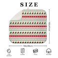 thumbnail image 4 of Red Christmas Stocking and Snowflake Pattern Dish Drying Mat for Kitchen 1 Pack, Ultra Absorbent Microfiber Dishes Drainer Mats,16x18in(41x46cm), 4 of 6